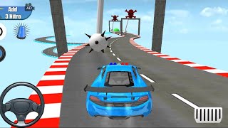 Police Mega Ramps GT Car Stunt Racing Games : Android gameplay