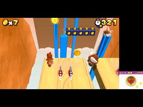 39 | W7-5 | WORLD 7-5 | Super Mario 3D Land Speedrun Longplay Walkthrough Playthrough | Nintendo 3DS