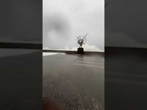 Il ciclone Harry su Santa Teresa di Riva