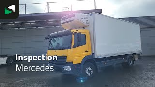 Camião frigorífico Mercedes-Benz Atego 1524 Atego 4X2 Thermo king T-1200 R 1500kg Ladebordwand Au | Imagem 4 - Autoline