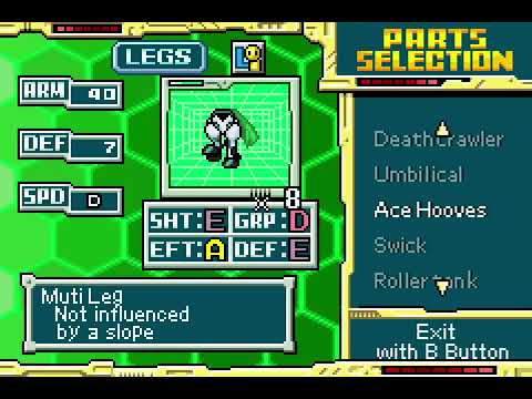 Medabots AX: All Parts