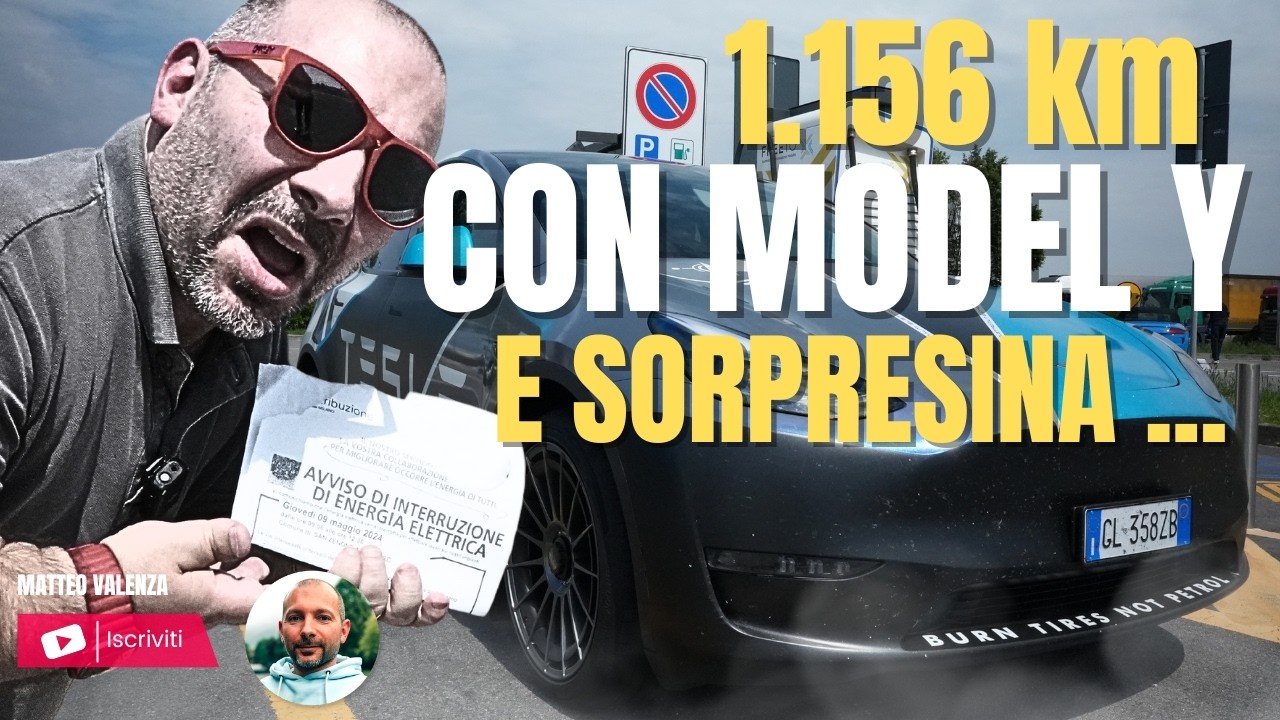 La sfida dei 1.000 km | Tesla Model Y RWD 2024