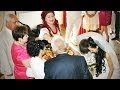 Українське весілля: весільний обряд зустрічі молодят (встреча молодых) 