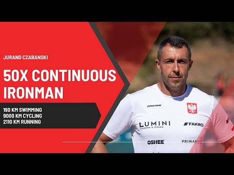 World Record | 50x IronMan Jurand Czabanski