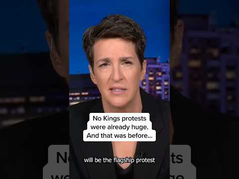 No Kings protests were already huge. And that was before...