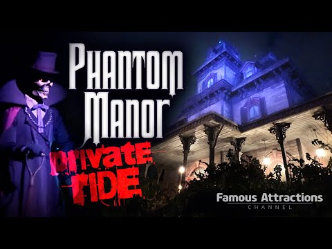 ALONE in PHANTOM MANOR – The MOST HAUNTED Ride at Disneyland Paris! (Just Ghosts?)