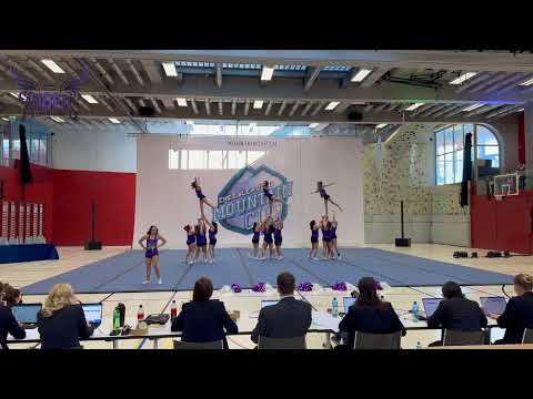 Senior Stardust - Amis Gym Bramois Angels Cheerleaders à la Mountain Cup 2025 au Liechtenstein