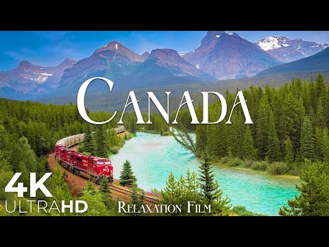 Canada's Nature 4K • Relaxation Film with Peaceful Relaxing Music • Video UltraHD