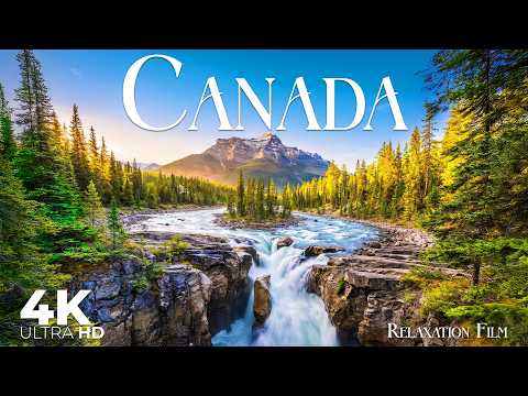 Canada's Nature 4K - Scenic Relaxation Film with Peaceful Relaxing Music