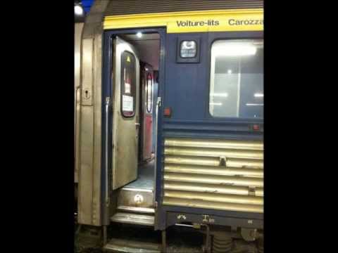 Euronight EN 481 Milano Monaco Vienna a Milano Centrale anno 2013 con Cuccette Trenitalia di rimando