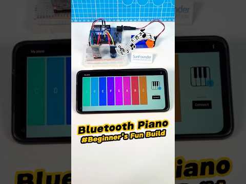 DIY Bluetooth Piano with Arduino & MIT App Inventor!