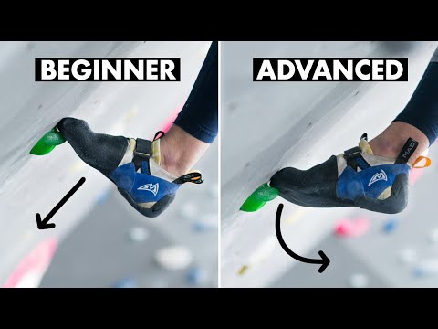 Improve Your OVERHANG Climbing Technique | Intermediate Footwork