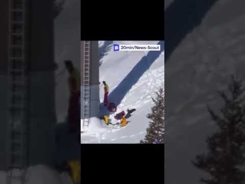 Кабина се откъсна от лифт в Швейцария (ВИДЕО)