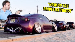 CAMBERED FRS GETS HILARIOUS REACTIONS ON THE BEACH