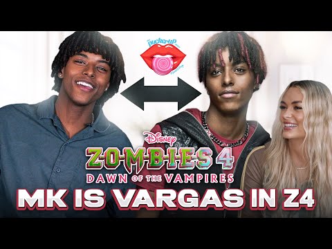 Mekonnen Knife talks Zombies 4, cast mate lore, and Falling in Love | Pucker Up