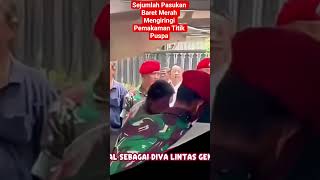 Download lagu A number of Red Beret troops are seen accompanying Titik Puspa to the cemetery #kopassus mp3
