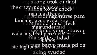 Bundak Sa Letra - NoPetsAllowed Lyrics on screen