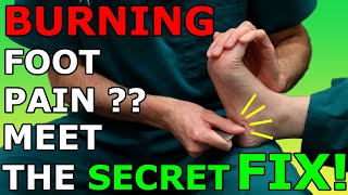 BURNING Foot Pain Meet the SECRET Fix in the PLANTAR FASCIA!