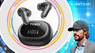 TOZO NC20 Pro - Active Noise Cancelling Wireless Earbuds - LDAC Hi-Res Sound - 80H Playtime