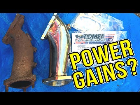 TOMEI TURBO ELBOW/ DOWN PIPE - Power Gains?