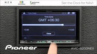 How To - Set the Clock for NAVI on Pioneer NEX Receivers 2017
