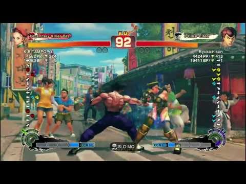 SSF4AE XBL - KIRITAMPOPO (CA) vs. Ryukichikun (FE)