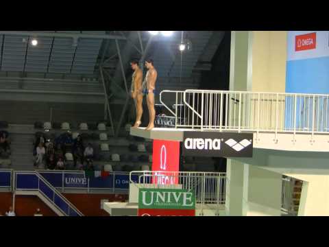 Oleksandr bondar & Oleksandr Gorsekovozov syncron 10m in Eindhoven