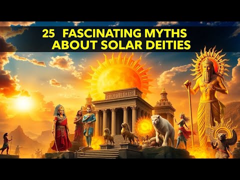 The ULTIMATE Guide to 25 SUN DEITIES That Ruled the Ancient World