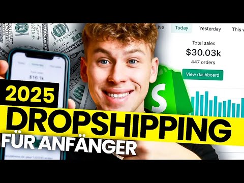 So Startest du mit Shopify Dropshipping in 2025 (Schritt für Schritt Anleitung für Anfänger)
