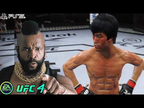 UFC 4 | Bruce Lee VS Mr.T |  PS5