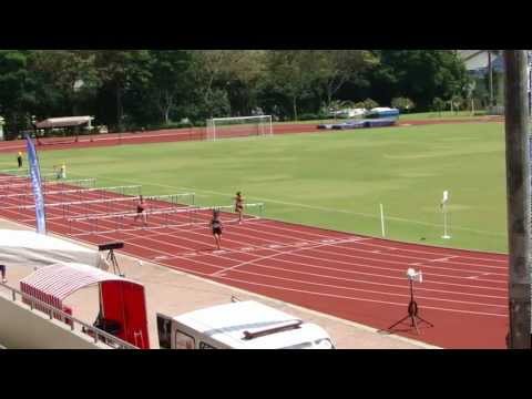 100m Hurdles Girls Youth Final - S'pore Youth & Jr C'ships 2013