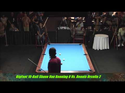 Bigfoot 10-Ball Southern Classic Shane Van Boening VS. Dennis Orcollo Part 1