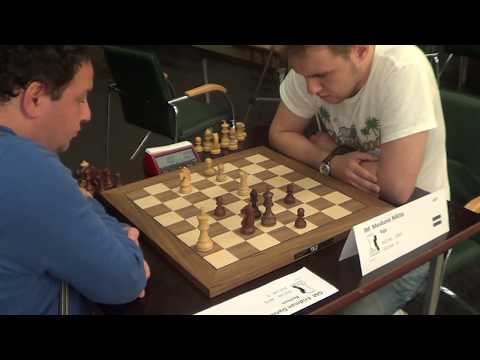GM Daniel Fridman - IM Nikita Meskovs, Rapid chess, English opening, PART II