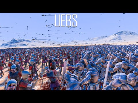 10000 Archers VS 20000 Orcs. Ultimate Epic Battle Simulator 2. UEBS 2