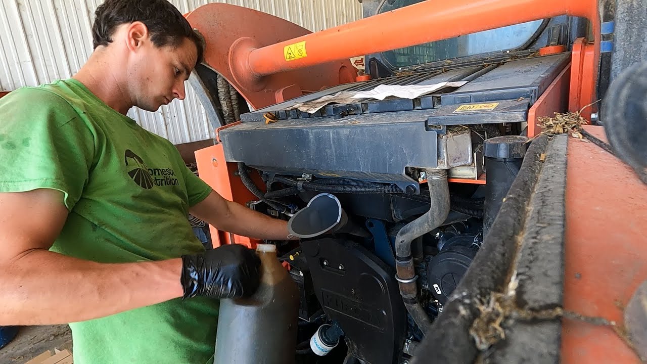 Servicing the Skid Steer