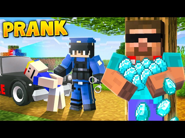 I Become Police to Arrest Proboiz95 in Minecraft..