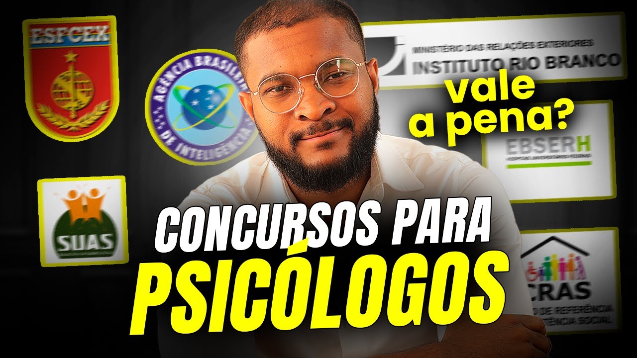 CONHEÇA AS MELHORES OPÇÕES DE CONCURSOS PARA PSICÓLOGOS