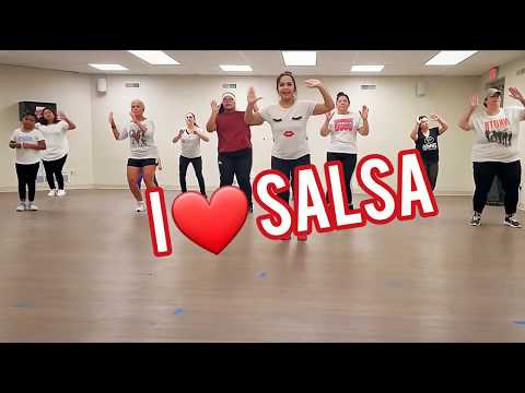 I love Salsa - N'Klabe || Salsa Zumba Routine || ZUMBA FITNESS