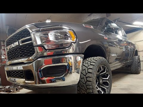 Rough Country E-Board Power steps for 2010-2023 Ram 2500 installation | Easy Power Step Install