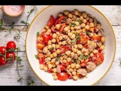 Insalata di ceci e tonno a modo mio*Chickpea and tuna salad my way*Salade de pois chiches et thon