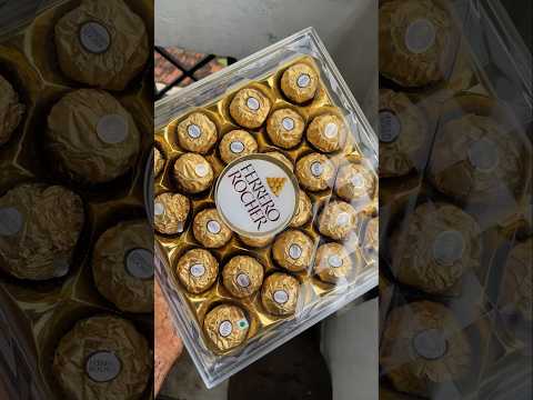 Unboxing Ferrero Rochar Chocolate Review #shorts #minivlog #explore #foodreview #youtubeshorts