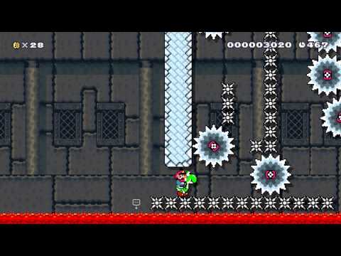 Super Mario Maker - Alone, You Die (60fps)