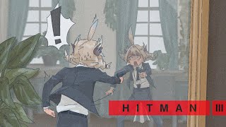 Tired from offline work. () - 【HITMAN 3 FINALE】 Good bye Diana, my oshi 【NIJISANJI EN | Enna Alouette】