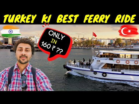 ISTAMBUL para BURSA de balsa |Indiano na Turquia|