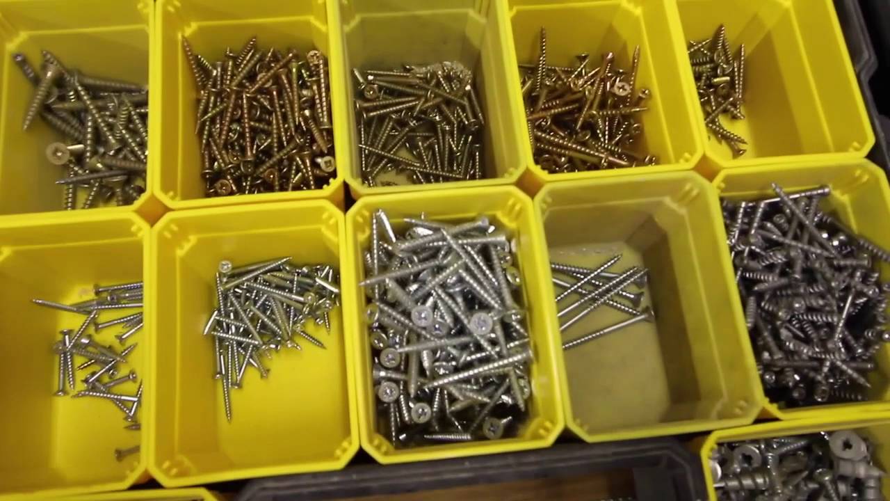 Caixa de parafusos - Porta parafusos