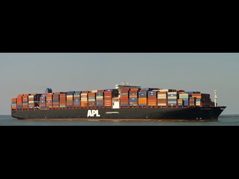 "APL Sentosa" "Aneleen Knutsen"  arrive for the port of Rotterdam, 27 AUG 2016