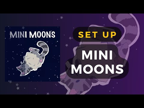 Mini Moons Board Game Set Up | DaniCha