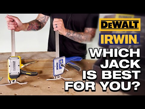 [Tool Nut Review] Construction Jack Showdown: DeWalt ToughSeries vs IRWIN QUICK-LIFT