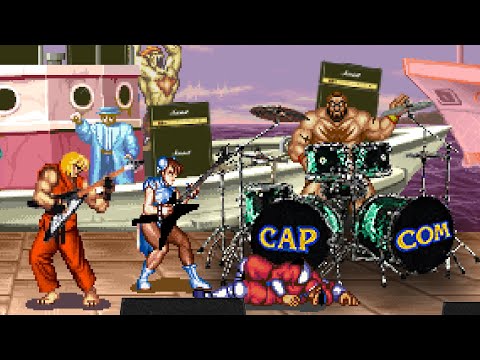 Ken's Metal Masters Stage - Street Figher II Metal