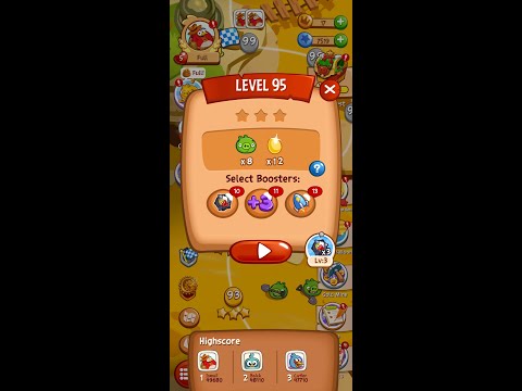 Angry Birds Blast Level 95